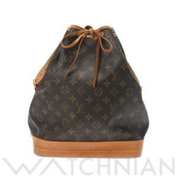 Louis Vuitton Noe Canvas Monogram Bag Shoulder Brown - Picture 2 of 9